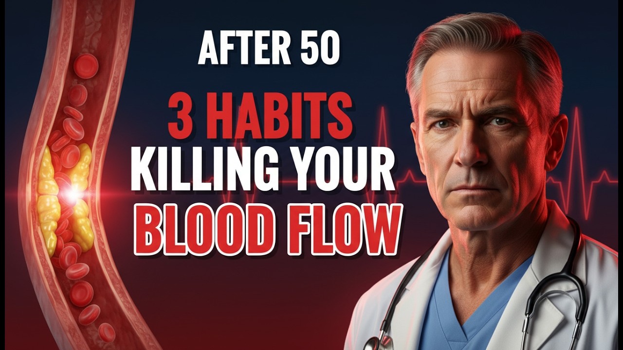 Over 50? These 3 Daily Habits Are Hurting Your Blood Flow