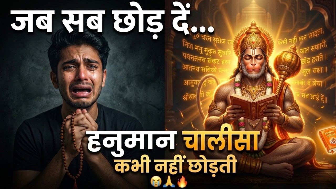 सिर्फ 11 Minutes Hanuman Chalisa | 11 Problems Will Disappear Forever — Guaranteed 🙏✨