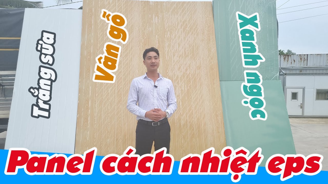 Hướng dẫn chọn màu tấm panel - Tấm panel cách nhiệt màu xanh ngọc, màu vân gỗ, màu trắng sữa