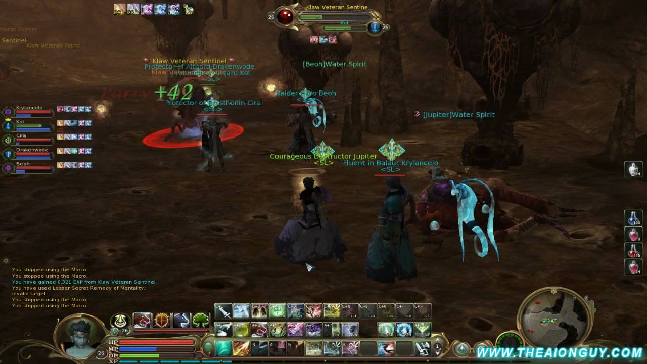 Aion Gameplay HD: Spiritmaster Leveling (Group)