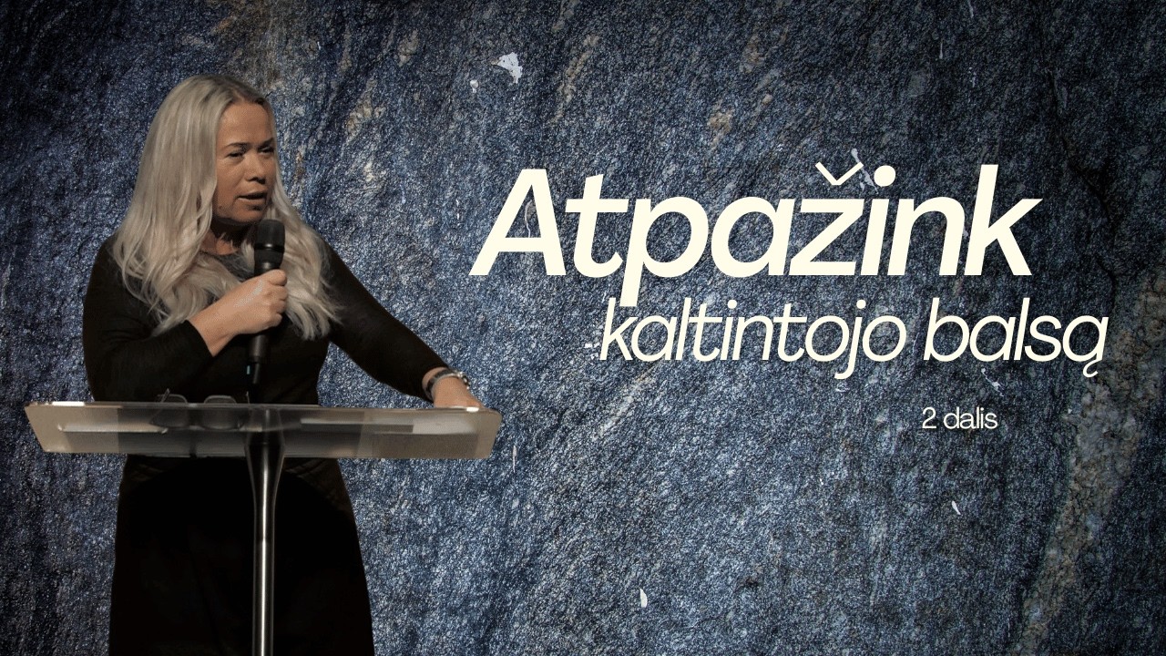 Atpažink kaltintojo balsą (2 dalis) / Vilma Ditkevičius