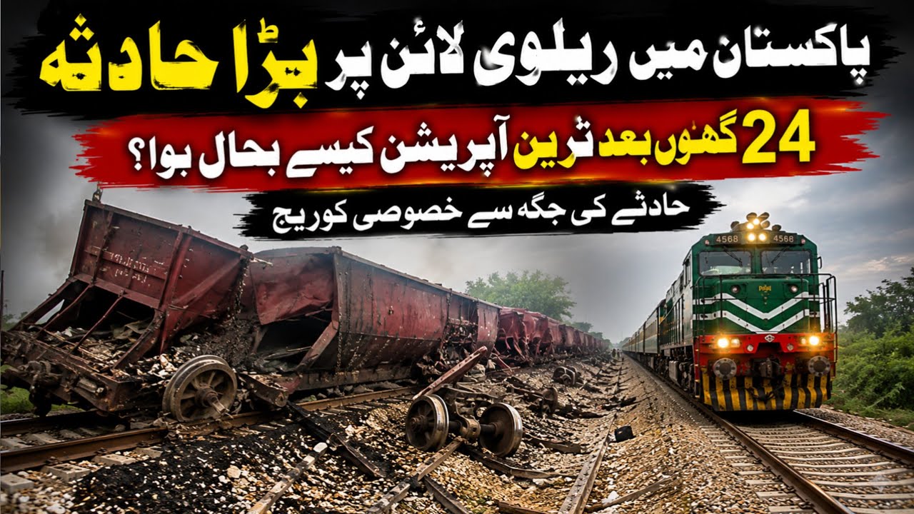 Major Railway Accident in Pakistan | How the Railway Track Was Restored in 24 Hours | Ground Report 