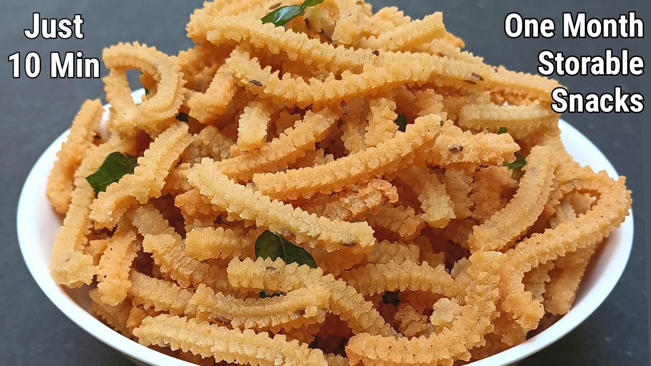 100% Crispy & Delicious | Butter Murukku Recipe | Benne Chakli Recipe | Tea Time Snacks Recipe