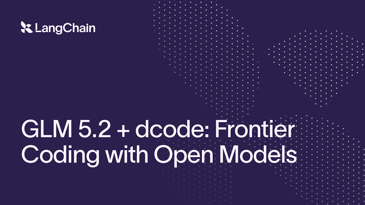 GLM 5.2 + dcode: передовое программирование с открытыми моделями