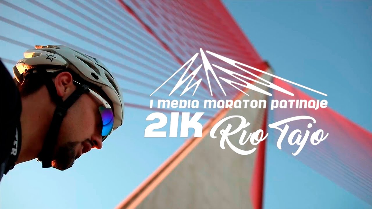 I Media Maratón Patinaje 21K RÍO TAJO 2017 desde dentro