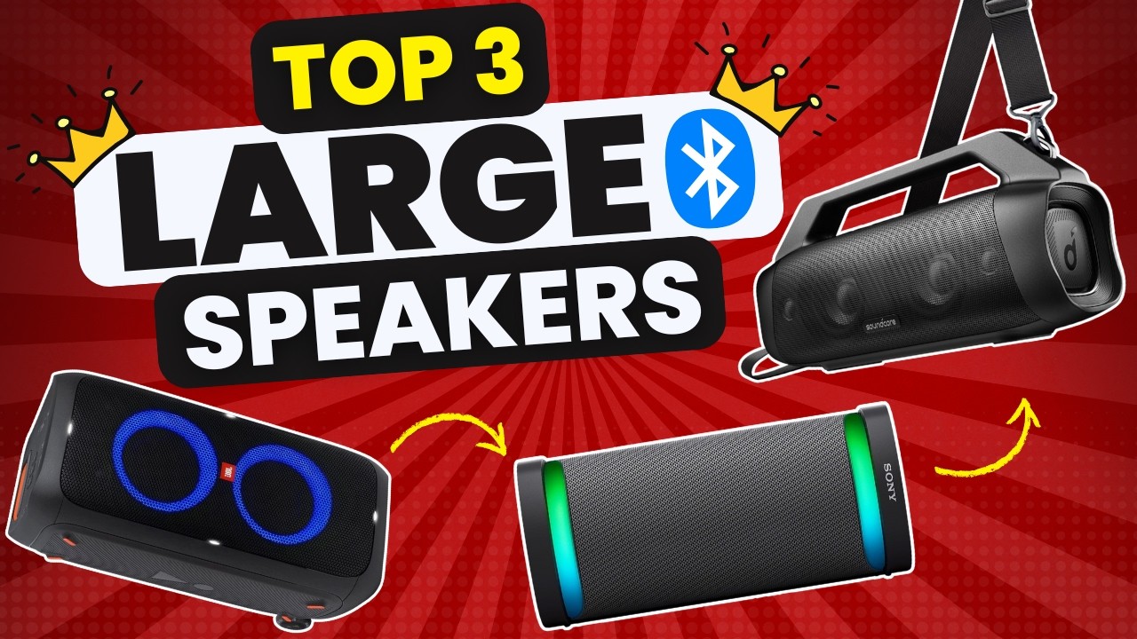 Best Large Bluetooth Speakers 🔊🎵 Turn Any Space Into a Party!