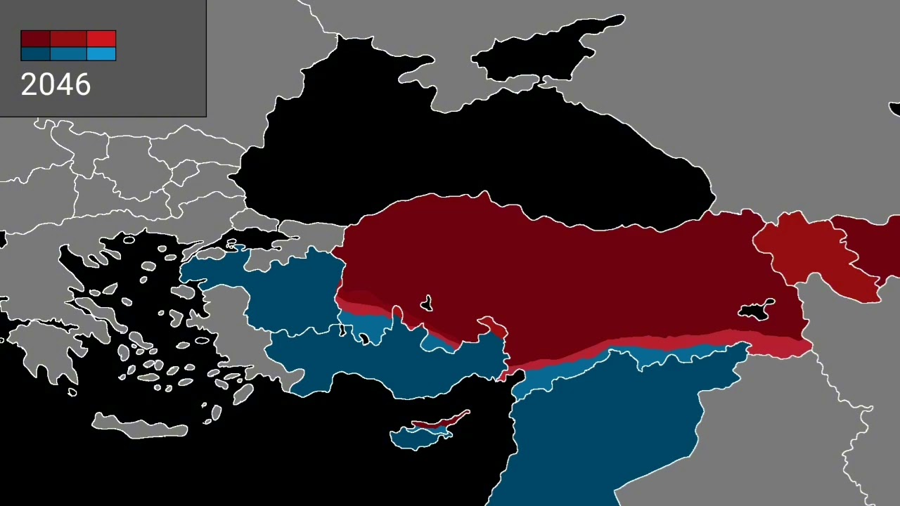 The Rise of turkish state (alternetive mapping)