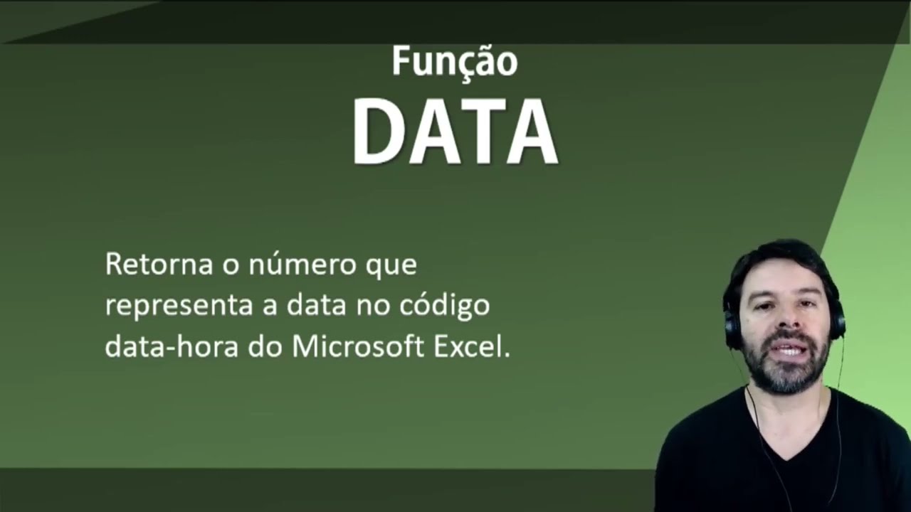 Função DATA no Excel