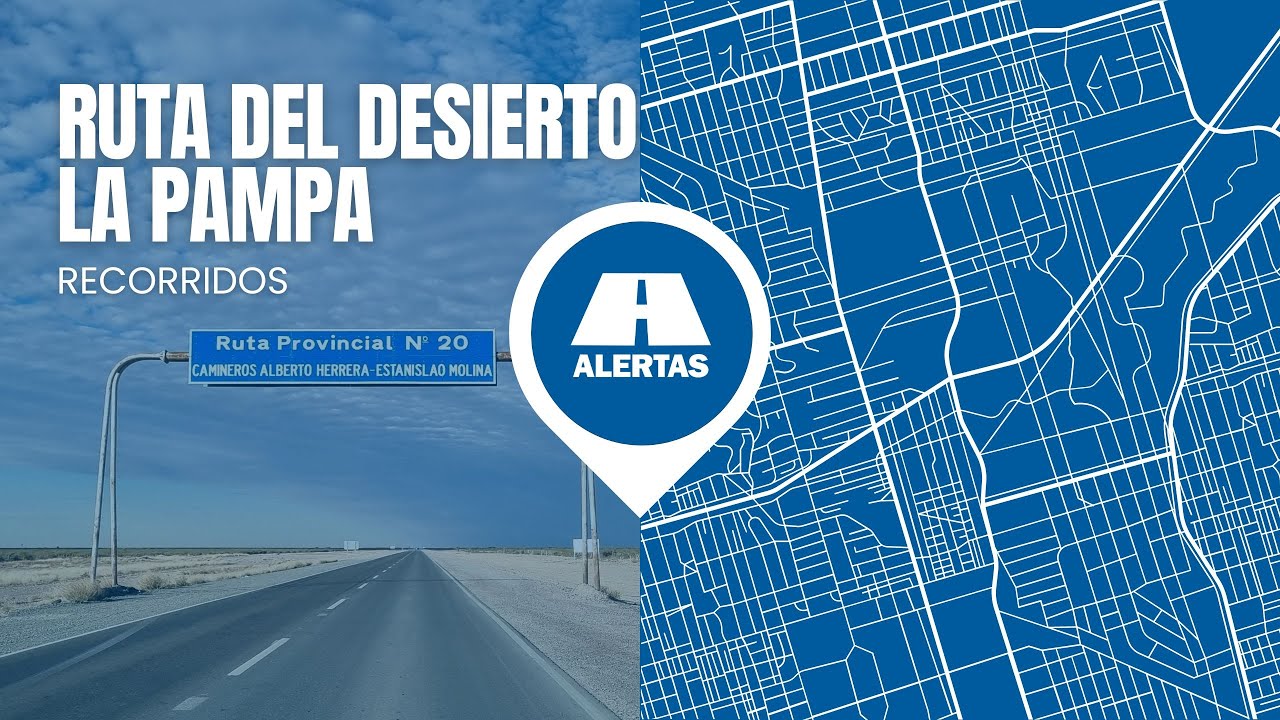 El peligro de ir por la ruta del desierto. Muchas rutas en una sola.