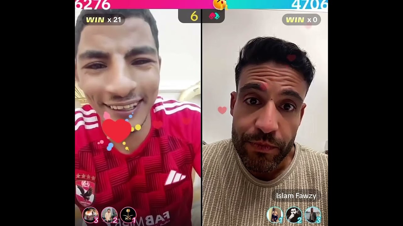 لقاء السحاب بالو وإسلام فوزي 😍