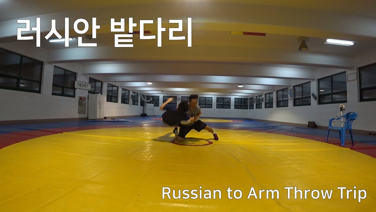 Russian to Arm Throw Trip (러시안 밭다리)