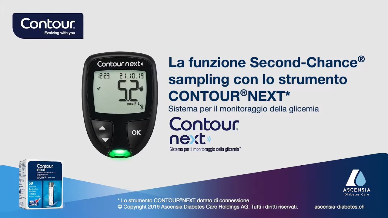 Second-Chance  sampling |con il CONTOUR NEXT (dotato di connessione) | mmol/L | Svizzera (it_CH)