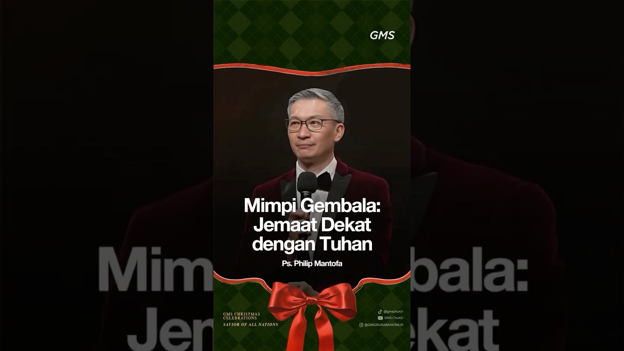 Tahun ini, jadikan hubungan pribadi dan intim dengan Tuhan sebagai prioritas hidup kita