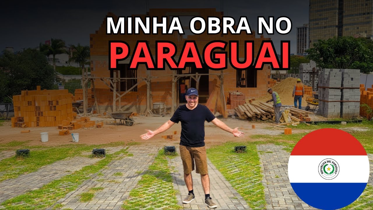 Veja como a casa cresceu em 7 dias! Construção no Paraguai