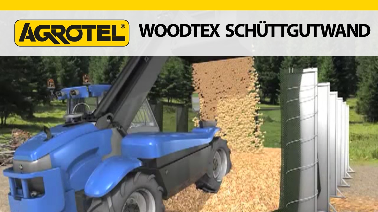 AGROTEL Woodtex Schüttgutwand