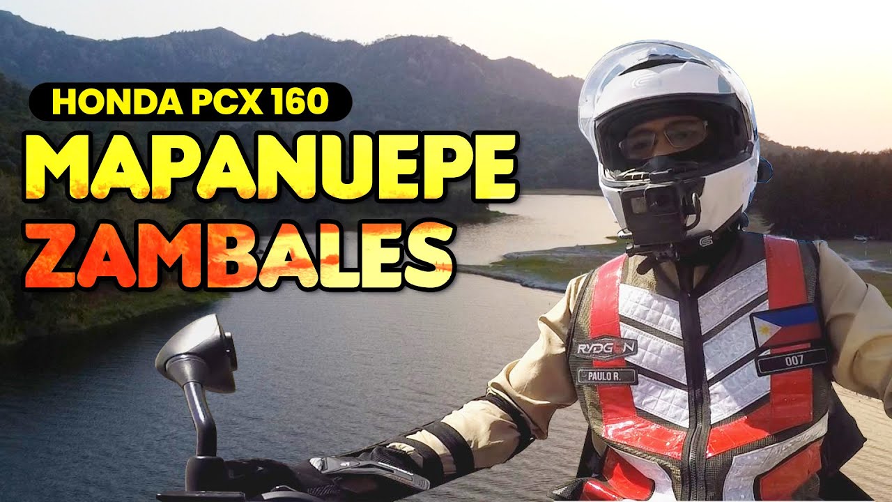 MAPANUEPE LAKE OVERNIGHT  MOTOCAMPING! | Honda PCX 160 | Couple Ride