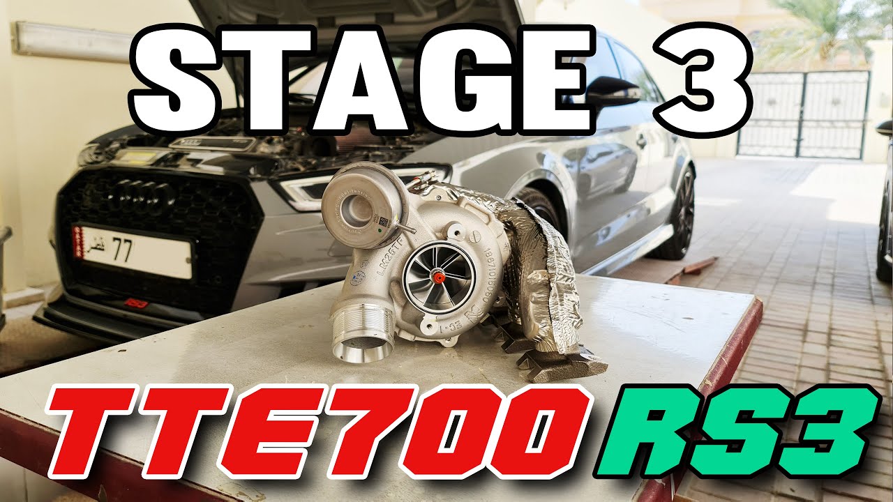 TTE700 Hybrid TURBO Install - RS3 STAGE III