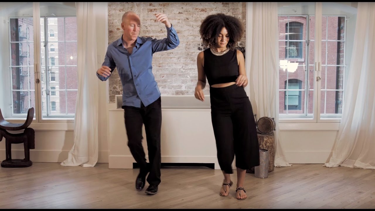 BACHATA FOOTWORK: Double Heel