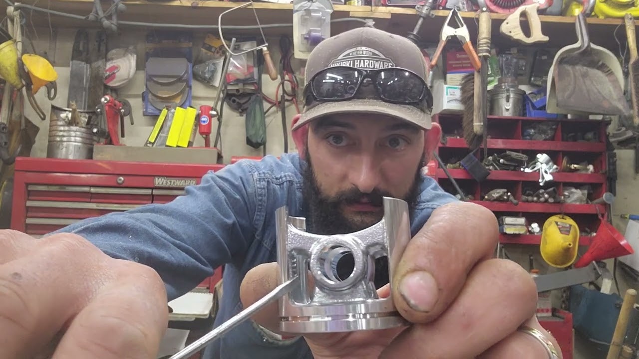 Husqvarna 262 XP piston work