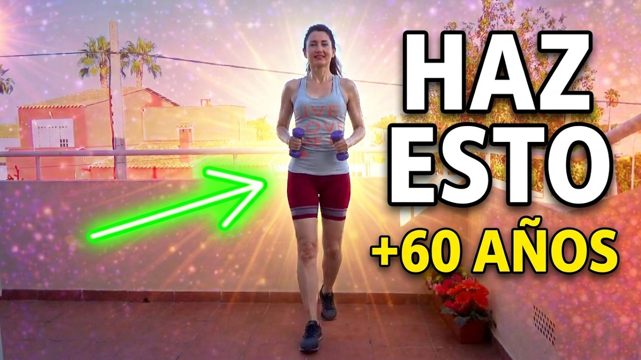 POWER WALKING SUAVE PARA ADELGAZAR Y TONIFICAR | Ejercicios para mayores de 60 años