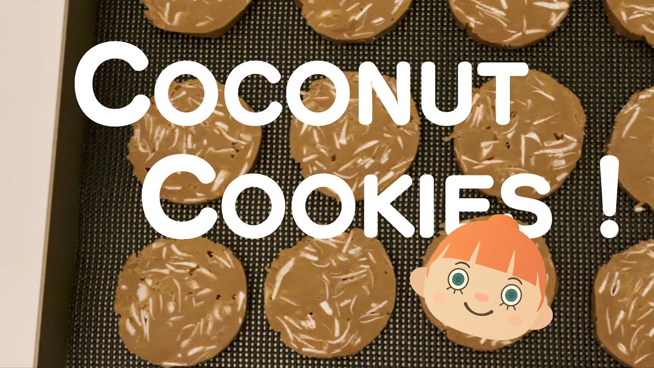 Coconut cookies from Animal Crossing