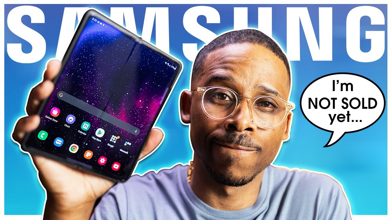 Galaxy Note User unboxing the Samsung Galaxy Z Fold 3 - IN NOT SOLD!?