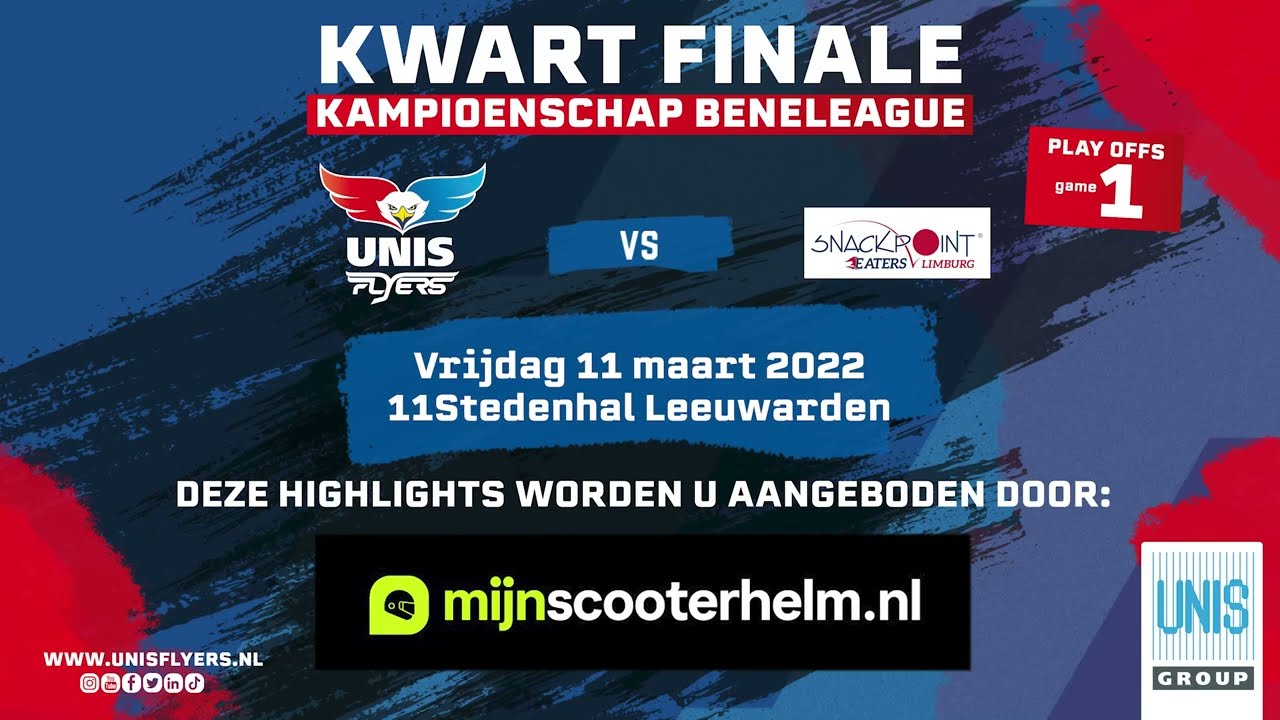 UNIS Flyers - Snackpoint Eaters Limburg