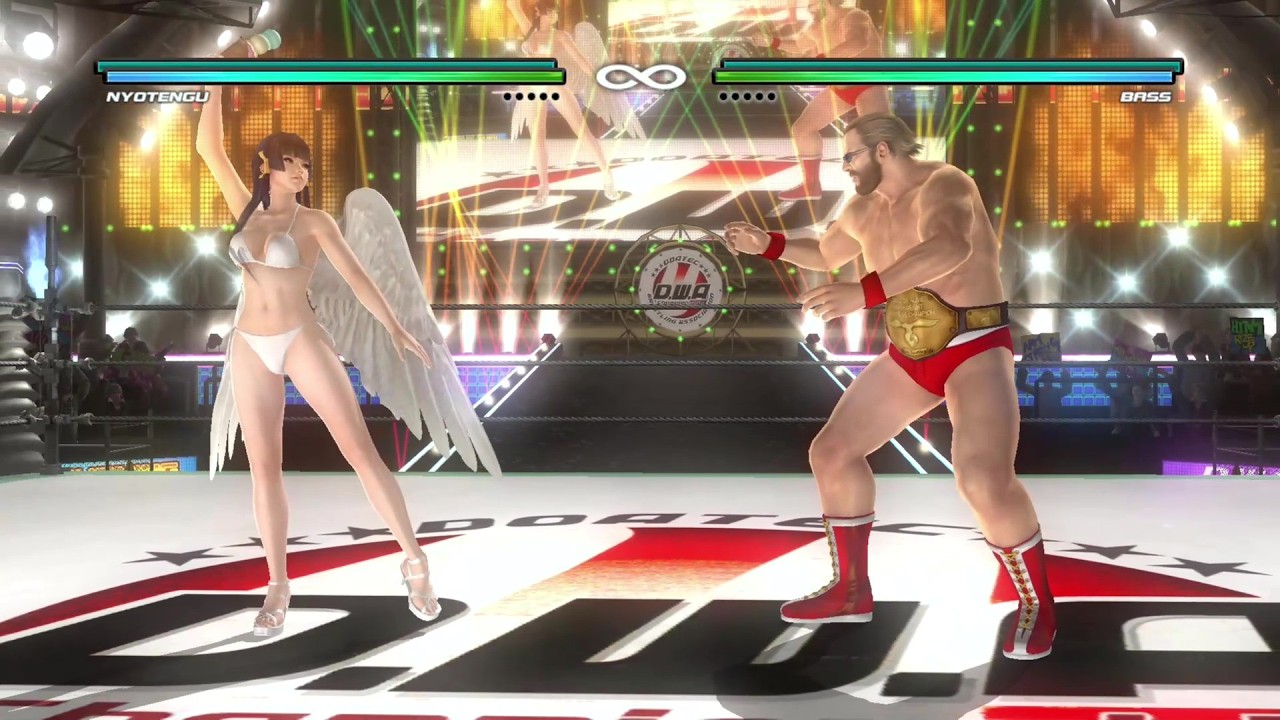 DEAD OR ALIVE 5 - Nyotengu & Hitomi VS Bass & Akira - Tag Team Matches