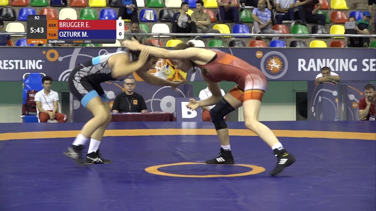 Qual. WW - 57 kg: E. BRUGGER (GER) v. M. OZTURK (TUR)