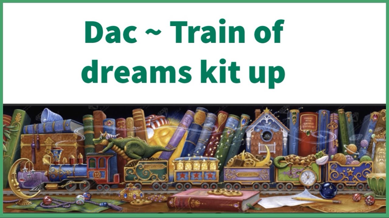Diamond Art Club~ Train of dreams ~ kit-up