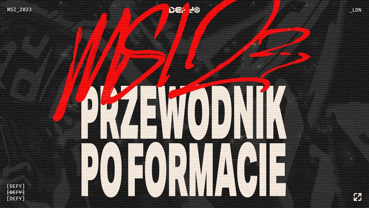 MSI 2023 | Przewodnik po formacie