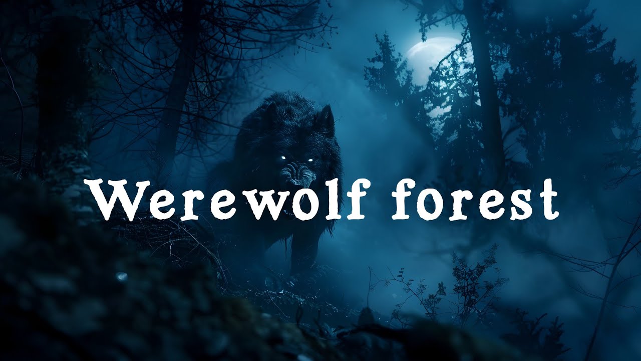 🎧MOONLIT HUNT : Werewolf Forest Dark ambient music soundscape