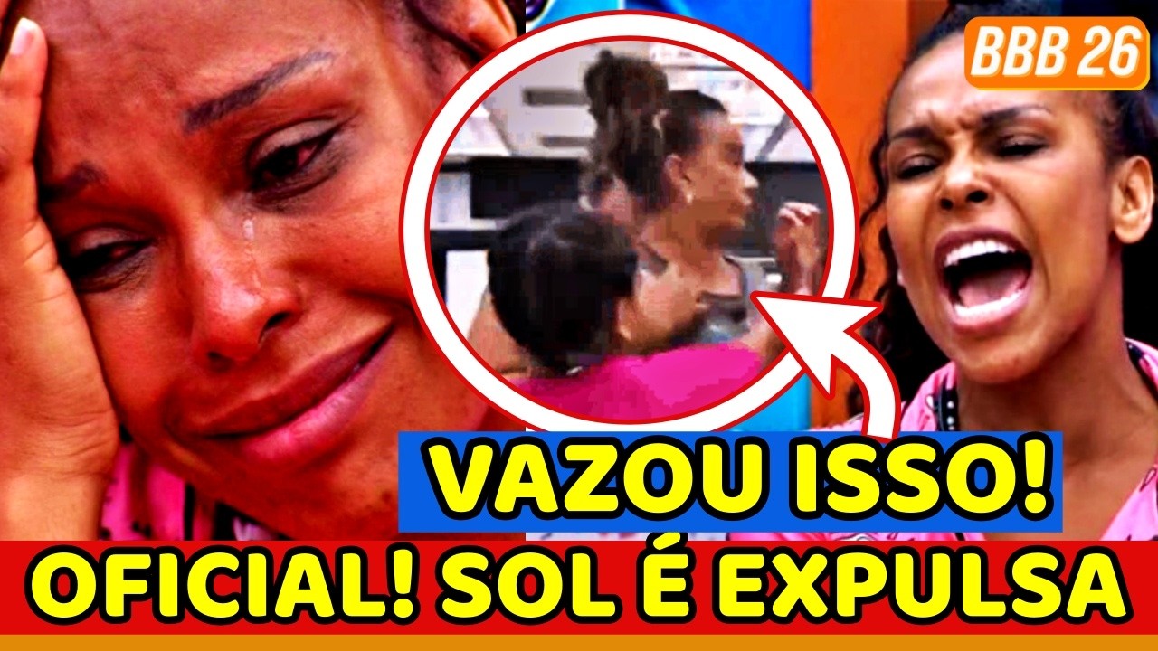 🚨🔥AGORA! SOL &Eacute; EXPULSA e VERDADE CHOCA; V&Iacute;DEO DE MILENA PIORA TUDO e RENDE POL&Ecirc;MICA! BBB26 AO VIVO
