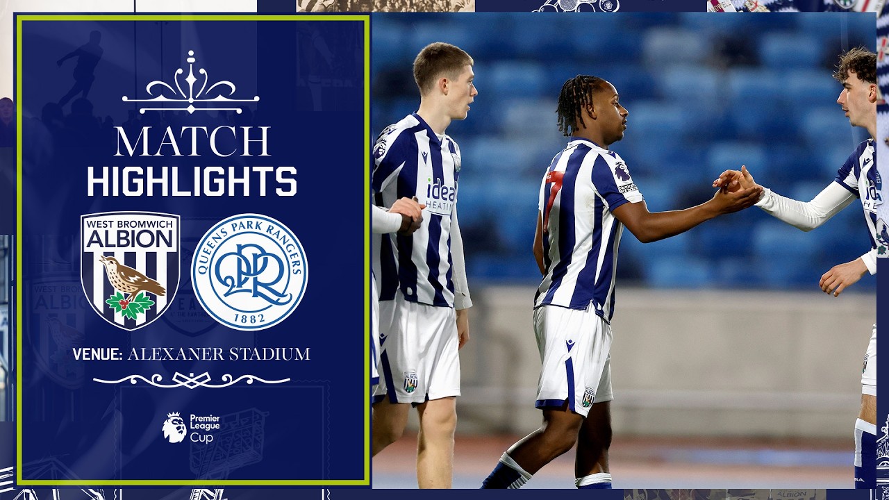 Academy hopefuls book QF spot! ✅🏆 | Albion 1-0 QPR | Premier League Cup Round of 16 Highlights