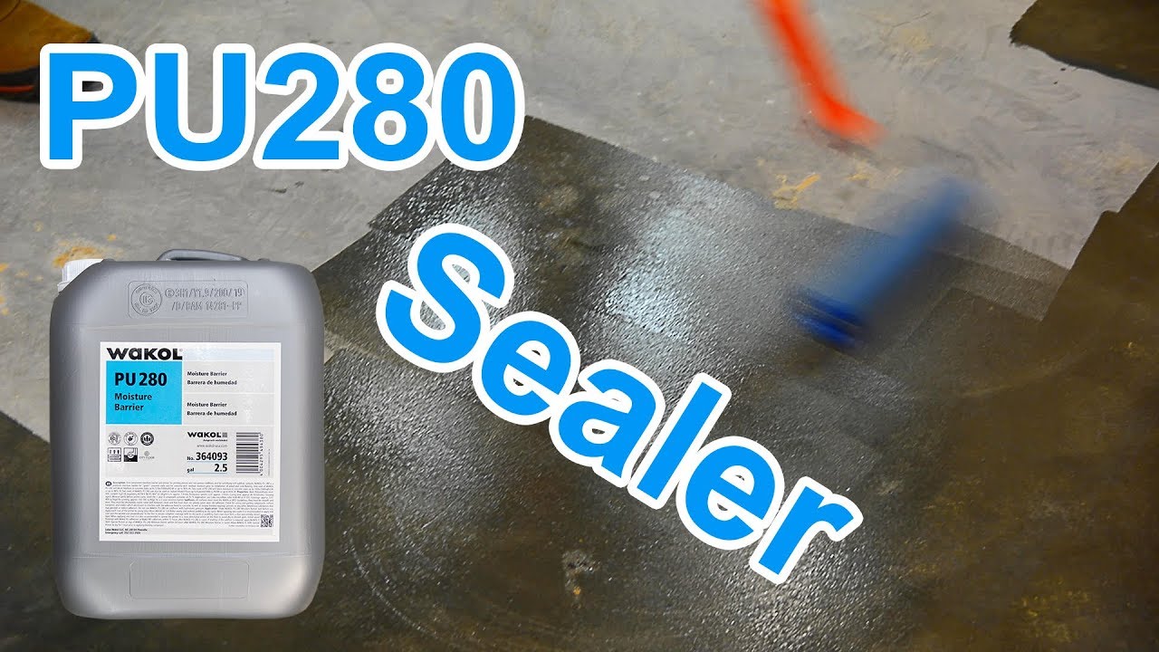 PU 280 Sealer For Hardwood Floor Installation | Wakol Moisture Vapor Barrier