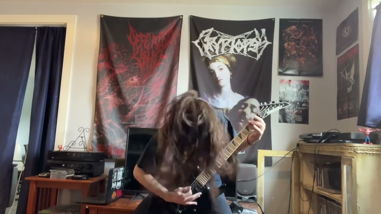PUTRIDITY - CANNIBALISTIC POST CLIMAX FLESH CONSUMPTION (GUITAR COVER) | Julian Gonzalez