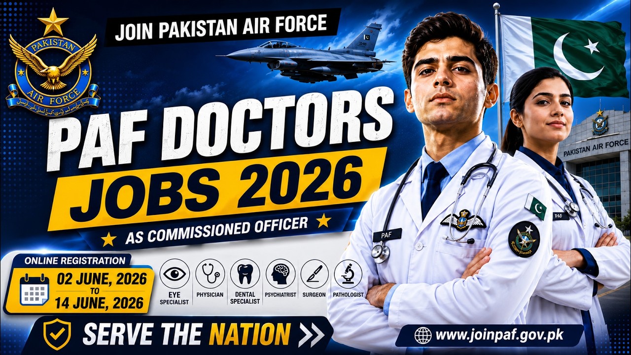 PAF Medical Branch 2026 | 137 Combat Support Course | SPSSC & GDMOs Complete Guide