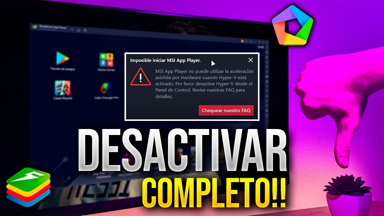 ✅Como DESACTIVAR HYPER-V por COMPLETO para EMULADORES🔥[PARTE 2]