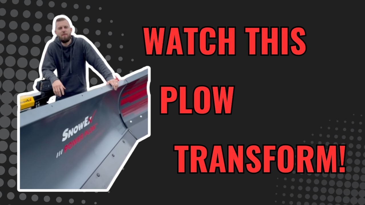 SnowEx Power Plow Demo