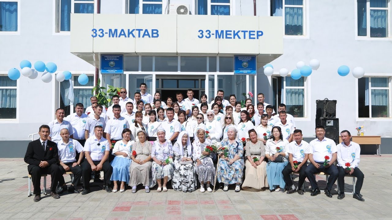 33-mektep 2005-2025 jil pitkergen 20 jilliq ushrasiw keshesi(1987j)