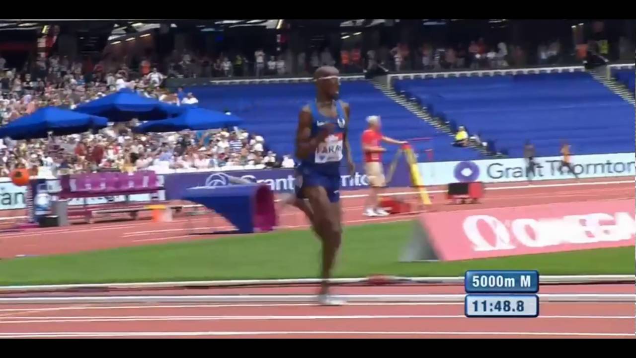 Mo Farah 12.59,29 - 5000 m - WL - London, DL/Muller Anniversary Games - 23 jul 2016
