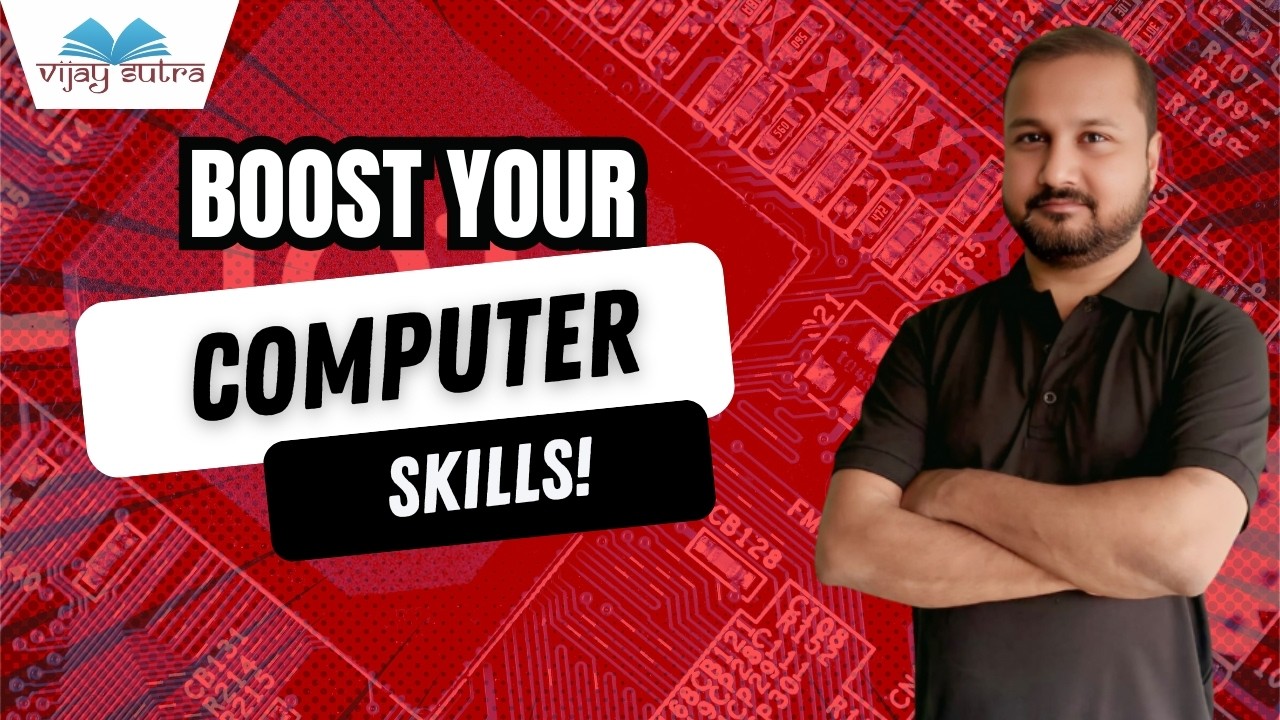 Vijay Sutra Education | Mastering Computer Basics | Step-by-Step Guide to Operating a Computer
