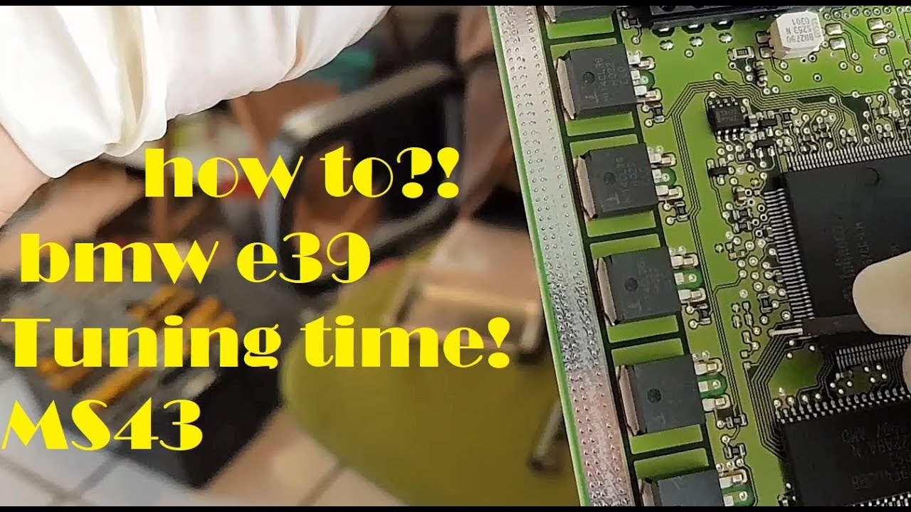Bmw E39, M54 engine, turbo Install P9 (Tuning DME MS43 )