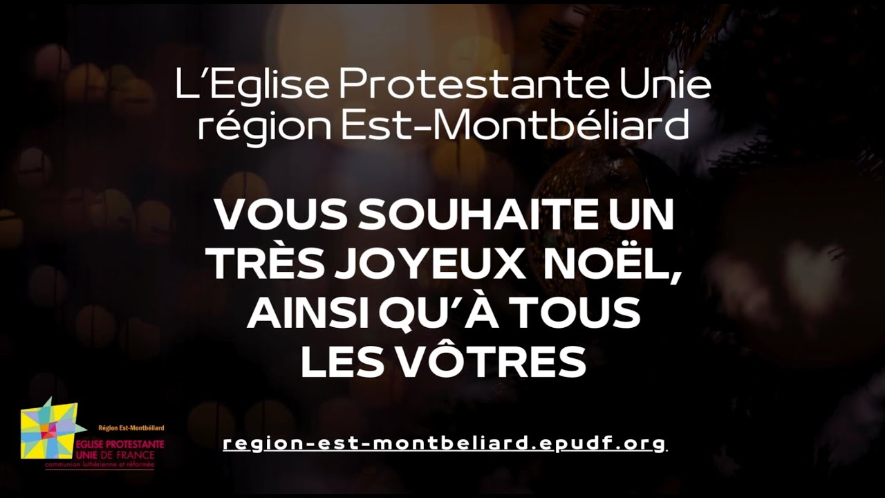 Message de Noël 2025