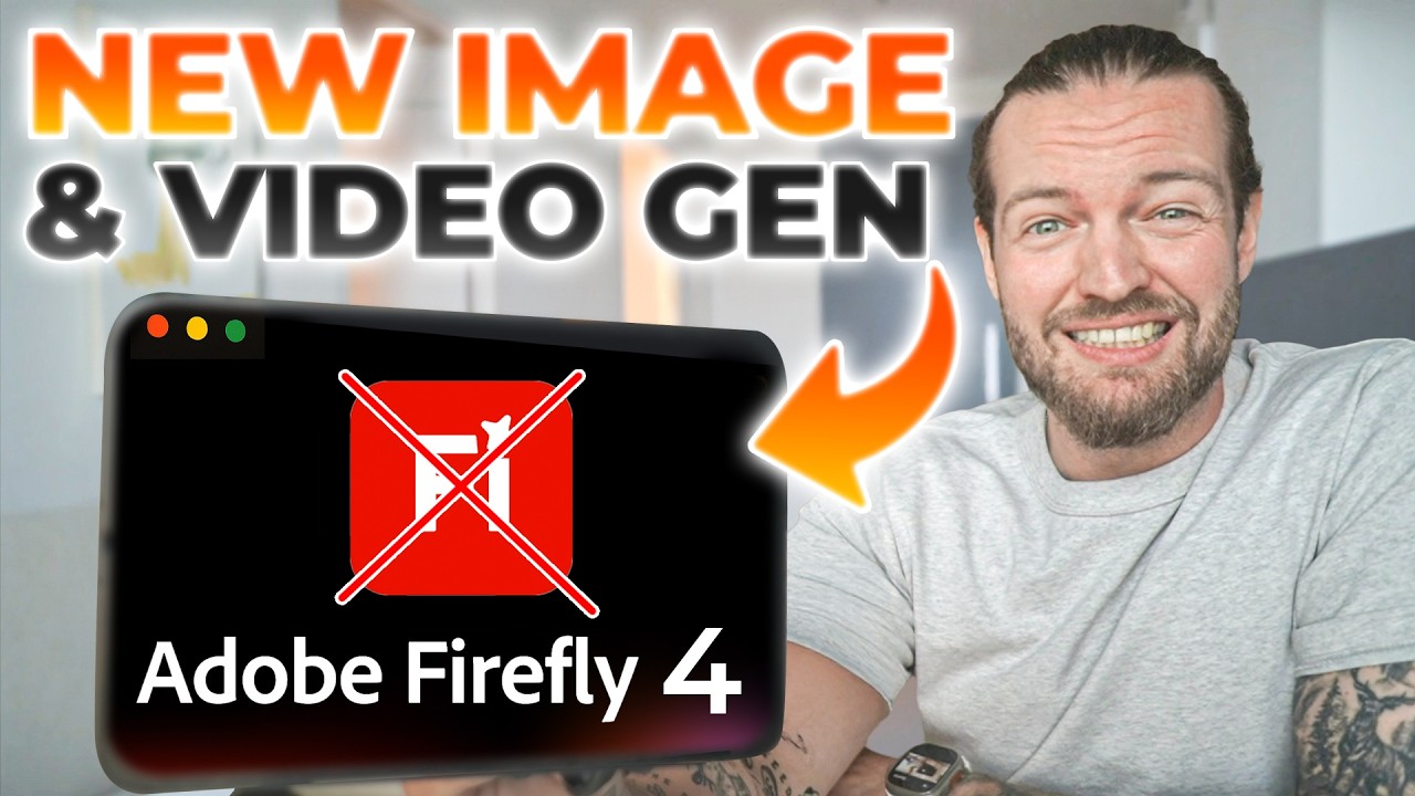 I Tested the NEW Adobe Firefly 4 (Here's What Happened...)