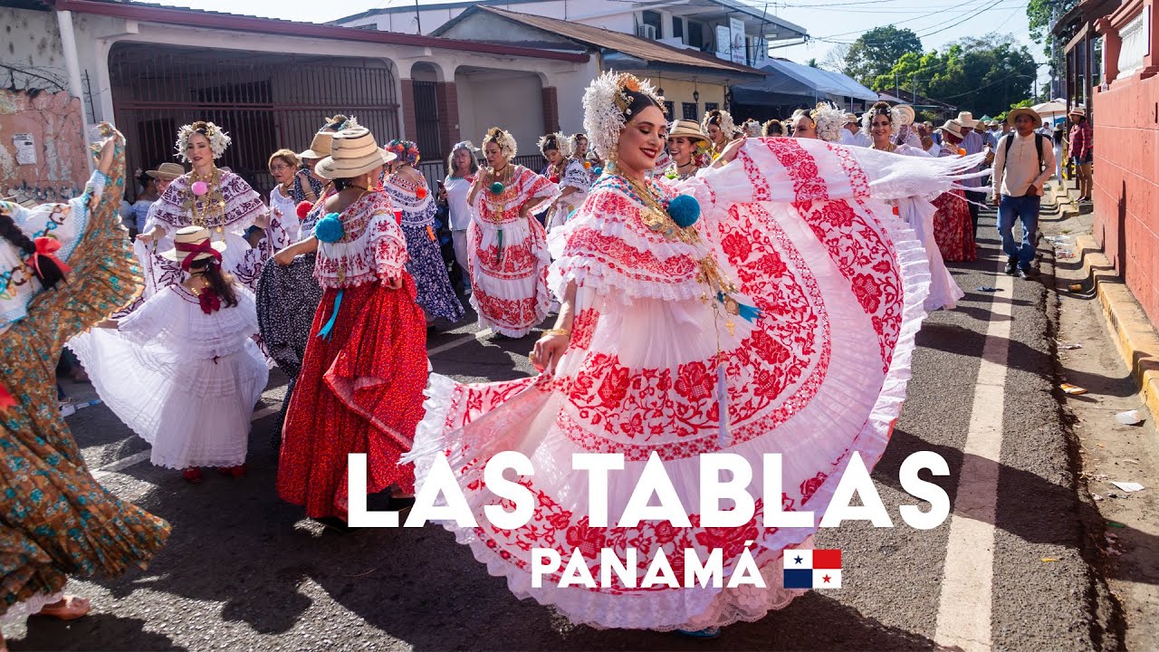 🟡 [4K] 🇵🇦 El Vibrante Desfile de las Mil Polleras 2024 Panamá | Sumérgete en la tradición Panameña
