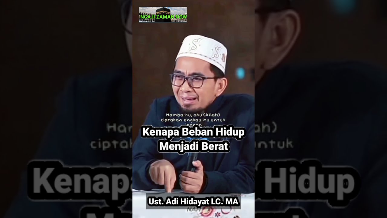 Kenapa Beban Hidup Semakin Berat