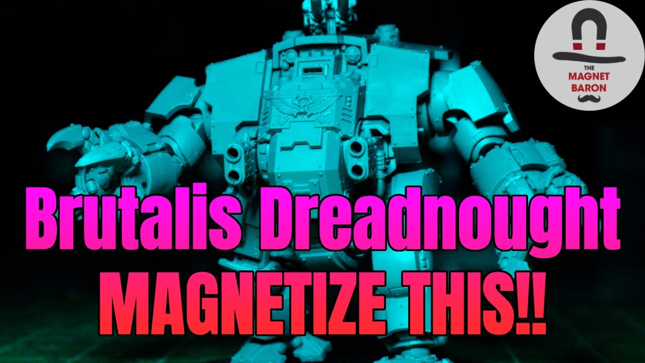 How to Magnetize the Brutalis Dreadnought - Warhammer 40K Tutorial | Full Weapon Loadout Guide