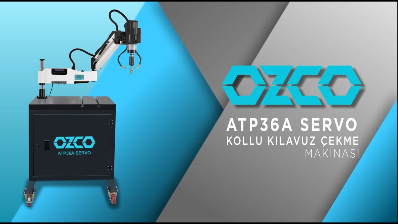 ATP36A SERVO Kollu Kılavuz Çekme Makinası