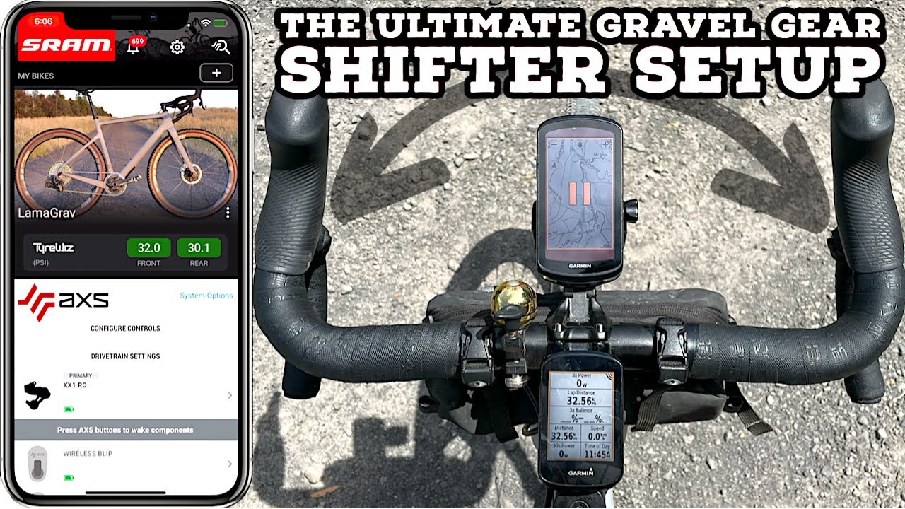 The ULTIMATE Gravel Gear Shifter Setup for 1x SRAM AXS